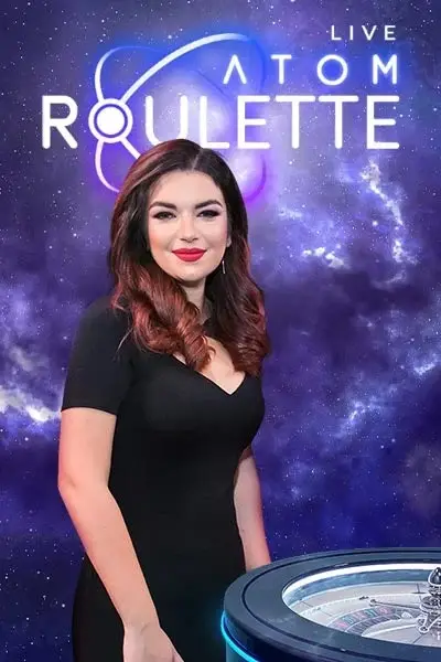 Atom Roulette, roulette dal vivo disponibile su Spinsy casino